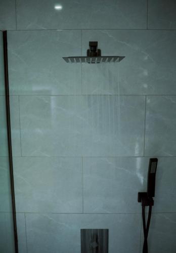 a ceiling with a camera on top of a wall at Check out this beautiful 5 bed villa with pool!! in Baclayon