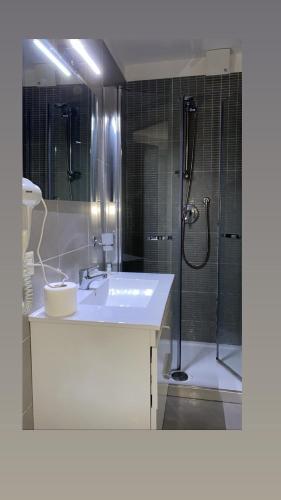 Bilik mandi di B&B Villa Filù