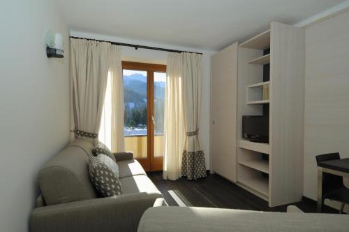 Posezení v ubytování Hotel Bucaneve