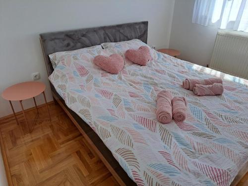 Ein Bett oder Betten in einem Zimmer der Unterkunft On Top 21