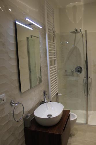 Koupelna v ubytování B&B San Luca