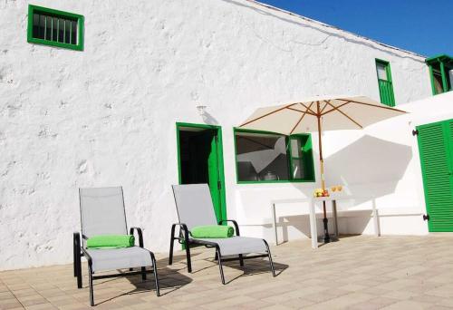 Αίθριο ή υπαίθριος χώρος στο Typical Canarian house with fabulous sea views