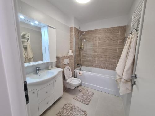 Vannituba majutusasutuses Ghencea Residence 158 L2