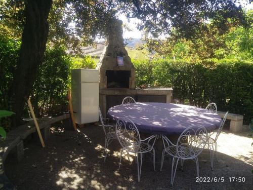 Κήπος έξω από το Casita de invitados cerca de Madrid