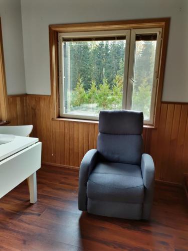 Ruang duduk di Walhalla apartment