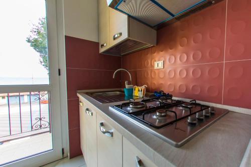 Η κουζίνα ή μικρή κουζίνα στο Ligure Residence Appartamenti per Vacanze