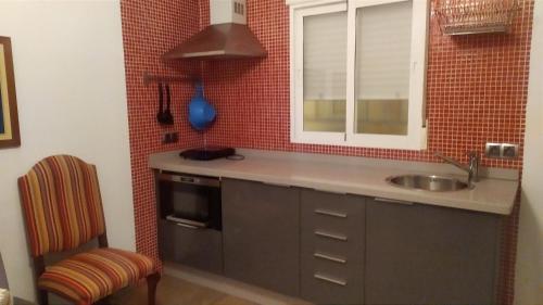 Kuchyň nebo kuchyňský kout v ubytování Casa Castillo