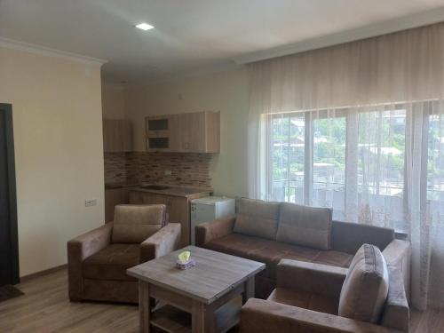 Χώρος καθιστικού στο Gam guest house 1