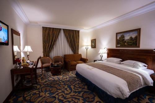 Katil atau katil-katil dalam bilik di Casablanca Hotel Jeddah
