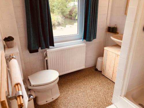 Koupelna v ubytování Geulzicht Hotel