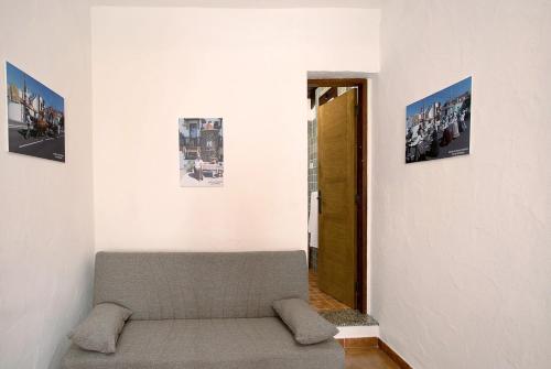 Ruang duduk di Casa Los Diablitos