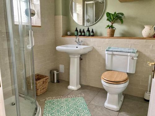 Vannituba majutusasutuses Cargibbitt Annexe