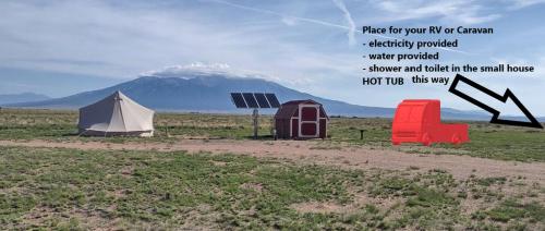 Mt Blanca - place for your RV or caravan