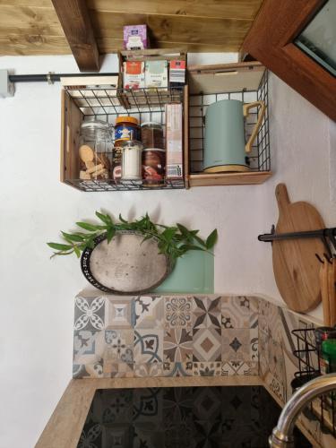 Cucina o angolo cottura di El Nido Fuente Hervera. Precioso Loft con Bañera de Hidromasaje