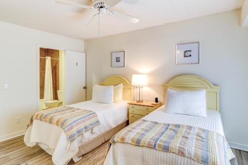 Ένα ή περισσότερα κρεβάτια σε δωμάτιο στο Springwood Villas 93