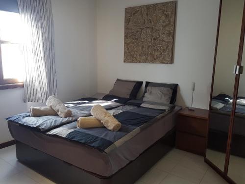 En eller flere senge i et værelse på Casa Sol y Playa