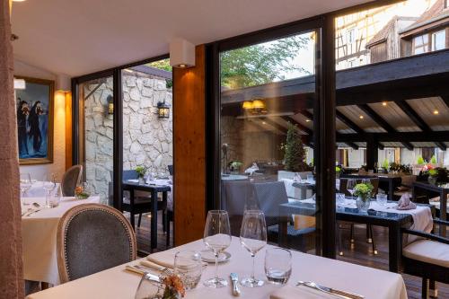 Εστιατόριο ή άλλο μέρος για φαγητό στο Hotel Restaurant Le Maréchal - Teritoria