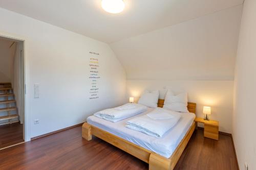 Postel nebo postele na pokoji v ubytování Villa Grafrath