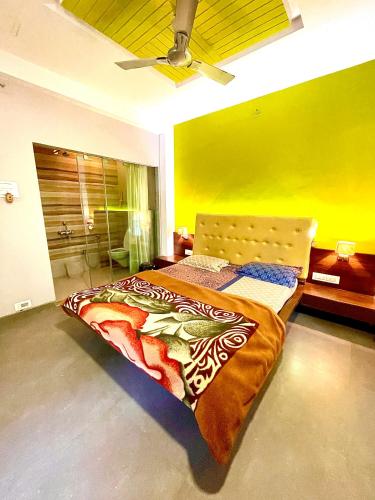 Katil atau katil-katil dalam bilik di SaiLeela villa