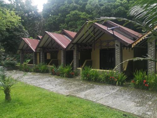 Κήπος έξω από το Wisma Leuser Sibayak