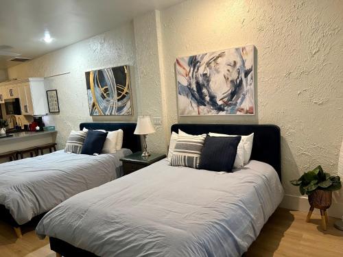 Ένα ή περισσότερα κρεβάτια σε δωμάτιο στο St George Resort Condo