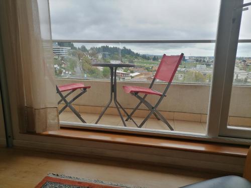 Balcó o terrassa a frente al Mall Trebol fácil acceso al centro