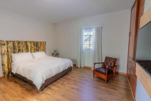Postel nebo postele na pokoji v ubytování Hacienda El Castillo Hotel Boutique