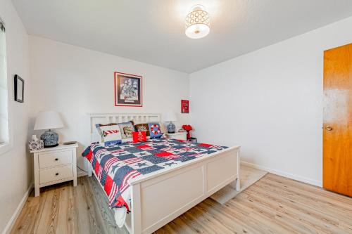 Ein Bett oder Betten in einem Zimmer der Unterkunft Chapman Lane