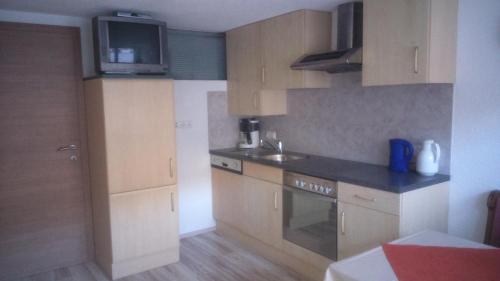 Η κουζίνα ή μικρή κουζίνα στο Michael Holaus