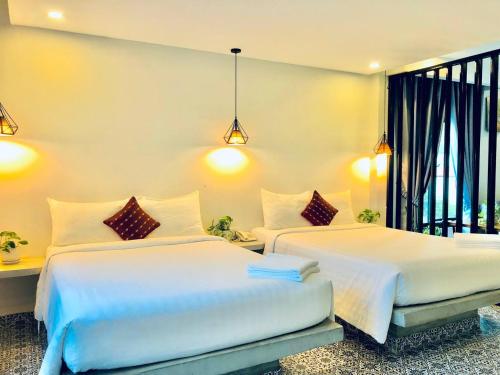 Katil atau katil-katil dalam bilik di Raing Phnom Bungalow