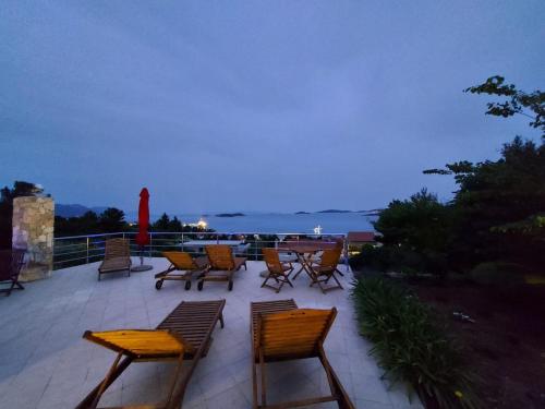 Studio apartment in Orebic with sea view, terrace, air conditioning, WiFi 114-3