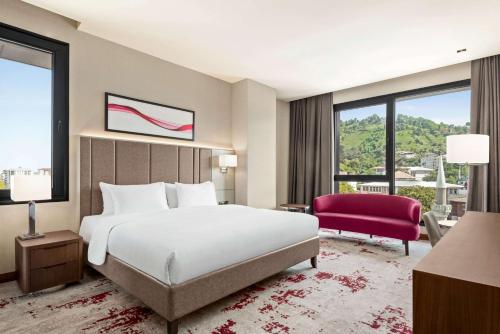 Katil atau katil-katil dalam bilik di Ramada by Wyndham Rize Findikli