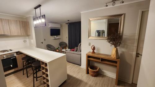 Køkken eller tekøkken på Departamento Robles del Volcan