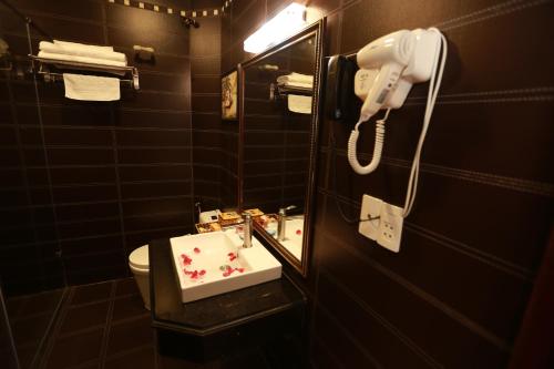Koupelna v ubytování Kawasaki Hotel Cầu Giấy