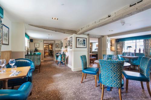Χώρος καθιστικού στο The George Hotel, Dorchester-on-Thames, Oxfordshire - The Coaching Inn Group