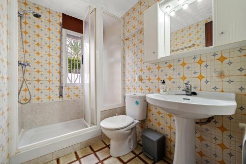 A bathroom at Villa Rosita