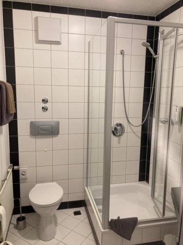 Koupelna v ubytování Best Western Hotel Ambassador