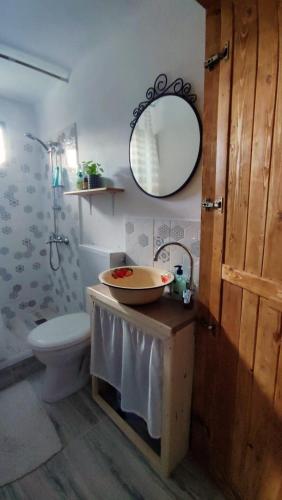 Kamar mandi di La Casuta
