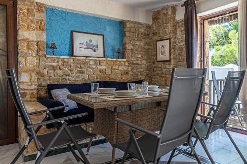 Ruang duduk di Maria Elena Villas - Akti Elia Halkidiki