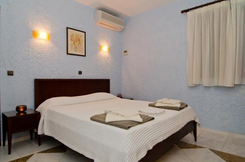Katil atau katil-katil dalam bilik di Maria Elena Villas - Akti Elia Halkidiki