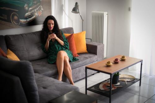 Posezení v ubytování The Coffee House