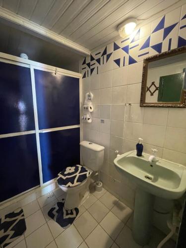 Ванная комната в Canto dos Artistas Olinda