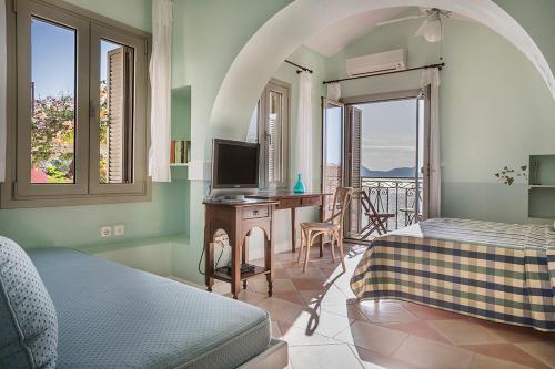 Postel nebo postele na pokoji v ubytování Roi Boutique Suites
