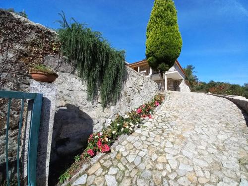 Κήπος έξω από το Quinta do ribeiro