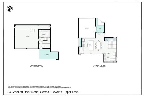 a floor plan of a house at Seven Mile View Gerroa in Gerroa
