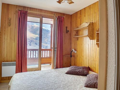 Les Menuires : Appartement 6 pers, balcon, skis aux pieds - FR-1-344-757