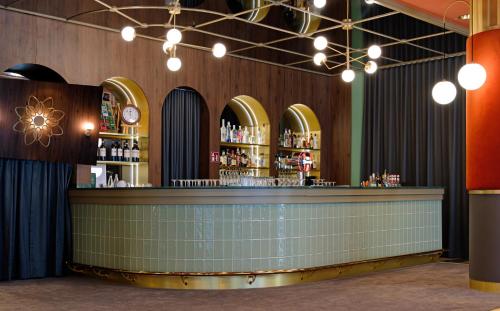 Lounge nebo bar v ubytování Mercure Hotel Gera City