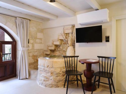 Casa Dei Delfiniにあるテレビまたはエンターテインメントセンター