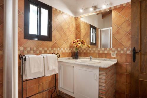 Kúpeľňa v ubytovaní Casa Alberto
