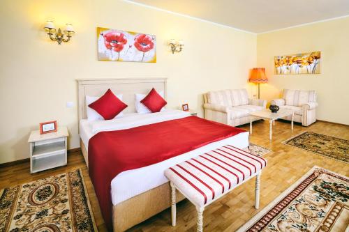 Ένα ή περισσότερα κρεβάτια σε δωμάτιο στο Hotel The Council
